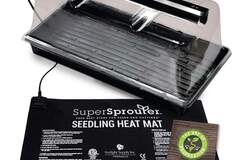 Vente: Super Sprouter Premium Germination & Propagation Kit w/ 7 in Dome & T5 Light