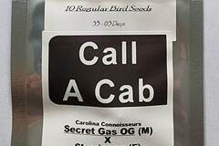 Vente: Call A Cab ~ Slurricane X Secret Gas OG