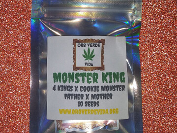 Vente: Monster King - (4 Kings x Cookie Monster)
