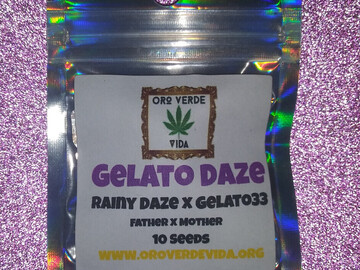 Sell: Gelato Daze - (Rainy Daze x Gelato 33) 10 seeds