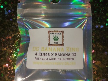 Venta: OG Banana King - (4 Kings x Banana OG) 6 seeds