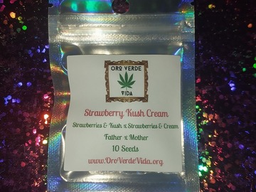 Vente: Strawberry Kush Cream (10 regular seeds)