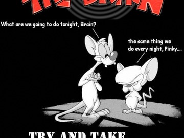 Vente: pinky and the brain