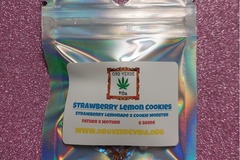 Vente: Strawberry Lemon Cookies - (Strawberry Lemonade x Cookie Monster)