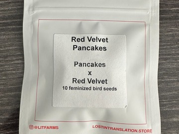 Vente: LIT Farms Red Velvet pancakes. Free Shipping