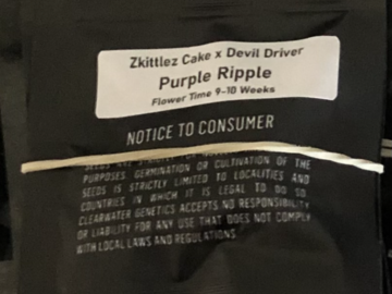 Sell: Purple ripple ( Clearwater)