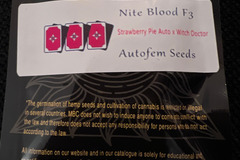 Venta: Magic Strains Nite Blood F3 5 pack