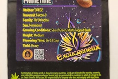 Sell: Prime Time by Exotic Genetix