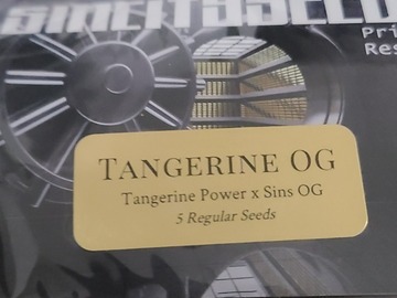 Vente: Very rare tangerine OG limited 5 seed pack