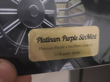 Vente: Very rare platinum purple sin mint by sin city