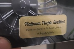Sell: Very rare platinum purple sin mint by sin city