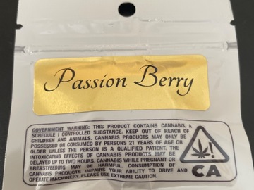 Vente: Passion Berry By The Cali Connection