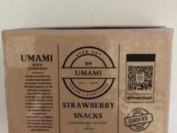 Vente: Strawberry Snack from Umami