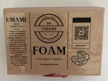 Vente: Foam from Umami