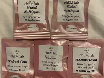 Vente: Chem Lab - Entire Wicked Line for Bulk Deal