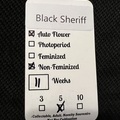 Vente: Wicked Pissah Seeds Black Sheriff 5 pack Auto Regular