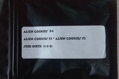 Venta: Jaw's Alien Cookies f4's + freebies