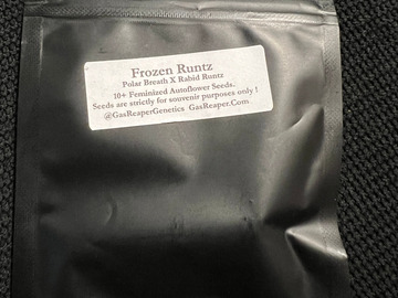 Vente: Gas Reaper Genetics Frozen Runtz 10+ pack
