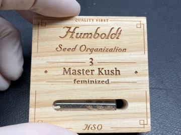 Vente: Humboldt Seed Organization Master Kush