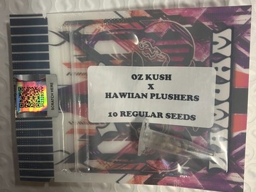 Sell: OZ Kush x Hawaiian Plushers from Tiki Madman