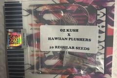 Venta: OZ Kush x Hawaiian Plushers from Tiki Madman