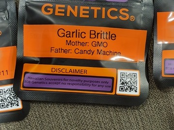 Vente: 808 genetics Garlic Brittle
