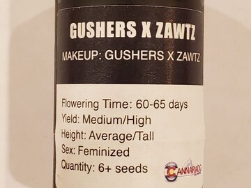 Vente: Cannarado - Gushers x Zawtz