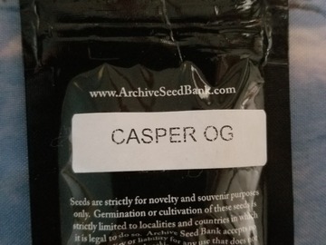 Vente: Casper Og Archive seeds