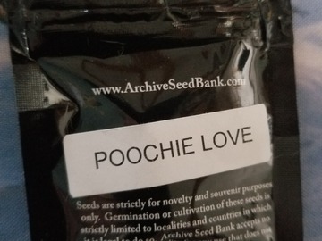 Sell: Poochie Love Archive seeds