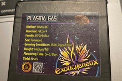 Sell: Plasma Gas by Exotic Genetix