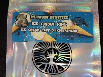 Vente: 1 Ice Cream King Feminized Seed by In House Genetics
