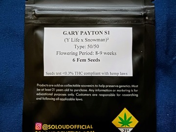 Vente: Gary Payton S1 (SoLoud Genetics)