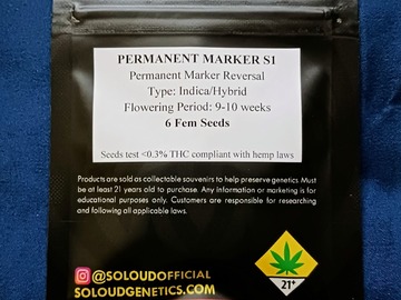 Sell: Permanent Marker S1 (SoLoud Genetics)