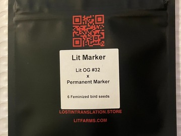 Vente: Lit Marker from LIT Farms