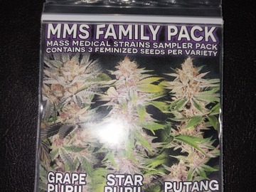 Venta: MMS Family Pack 3 Strains x 3 Feminized Seeds