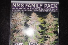 Vente: MMS Family Pack 3 Strains x 3 Feminized Seeds
