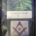 Venta: 1979 Heirloom FL Skunk (6 Fem seeds per pack)