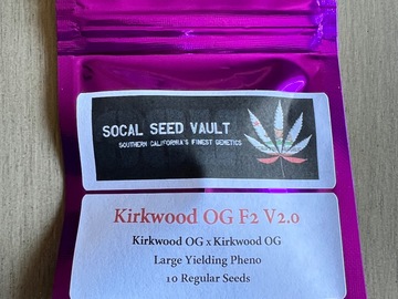 Venta: Socal Seed Vault - Kirkwood OG F2 V2.0 - Large Yield Pheno