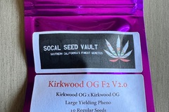Sell: Socal Seed Vault - Kirkwood OG F2 V2.0 - Large Yield Pheno