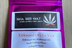 Sell: Socal Seed Vault - Kirkwood OG F2 V2.0 - Small Yield Pheno