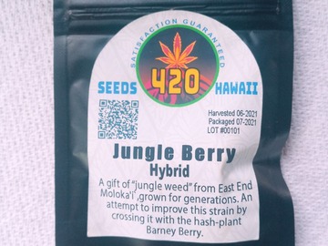 Sell: Seeds 420 Hawaii *Jungle Berry* Regular 10PK