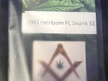 Vente: Original 1981 Heirloom FL Skunk S1