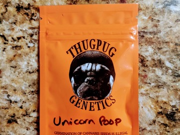 Vente: Thug Pug - Unicorn Poop