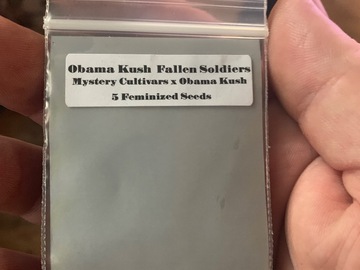 Vente: Obama Kush Fallen Soldiers