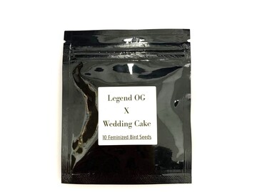 Vente: Seed Junky Genetics - Legend OG x Wedding Cake 10 Feminized Seeds