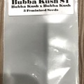 Sell: CSI- Bubba Kush S1