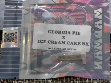 Sell: Tiki madman Georgia Pie x ice cream cake bx