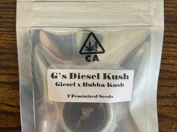 Venta: G’s Diesel Kush from CSI Humboldt