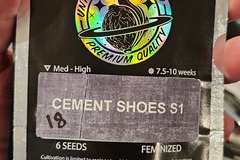 Vente: Cement Shoes S1 18 pk Fems by Universally Seeded