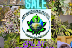 Sell: 4/20 sale 25% off and free shipping